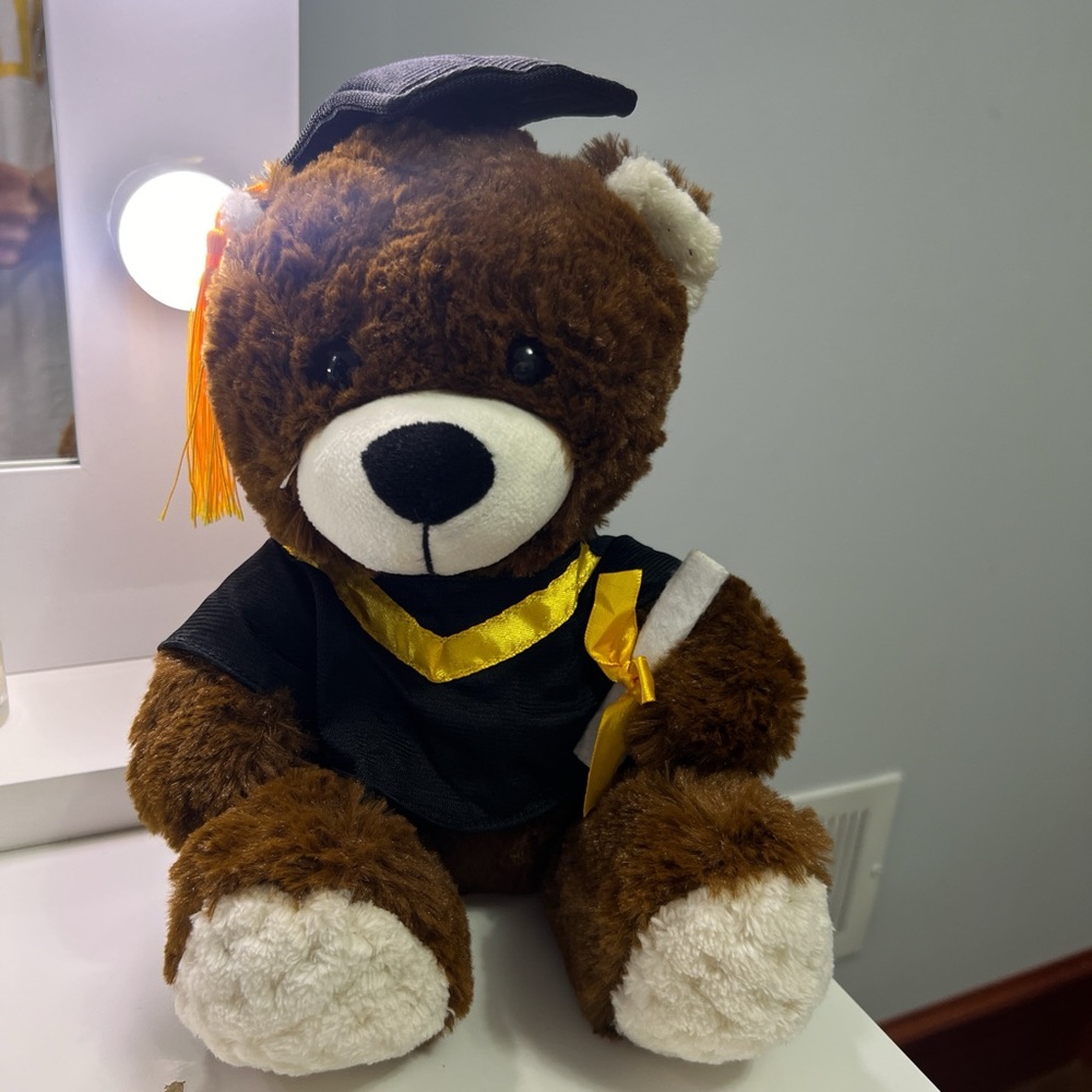 Graduation stuffed animal